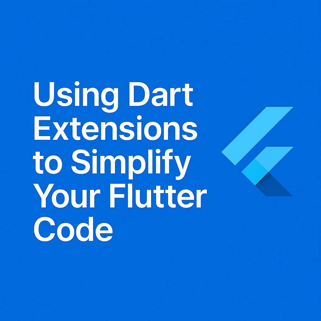 Using Dart Extensions To Simplify Your Flutter Code TeachMeIDEA Using Dart Extensions To Simplify Your Flutter Code TeachMeIDEA