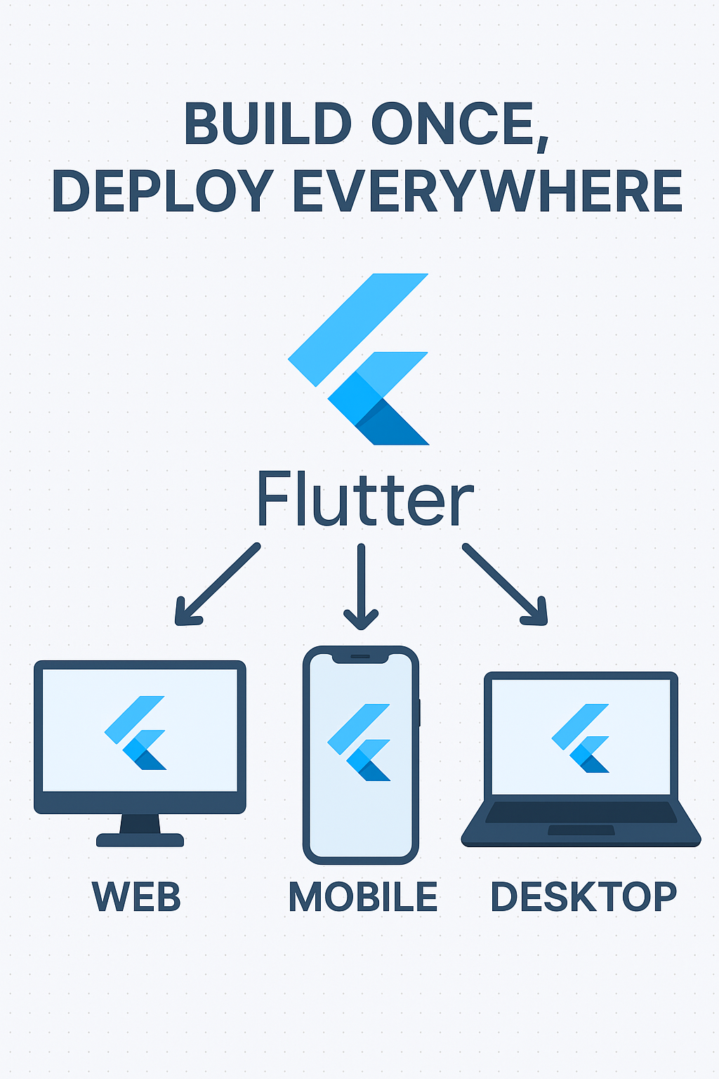Build Once, Deploy Everywhere: A Flutter Web, Mobile, and Desktop Strategy