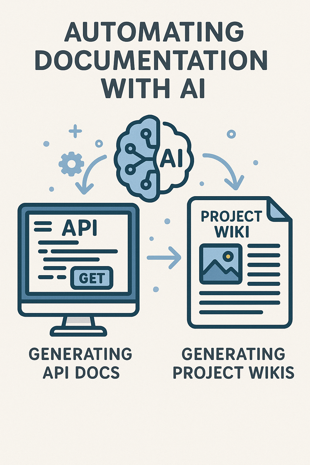 Automating Documentation with AI generating API docs and project wikis.