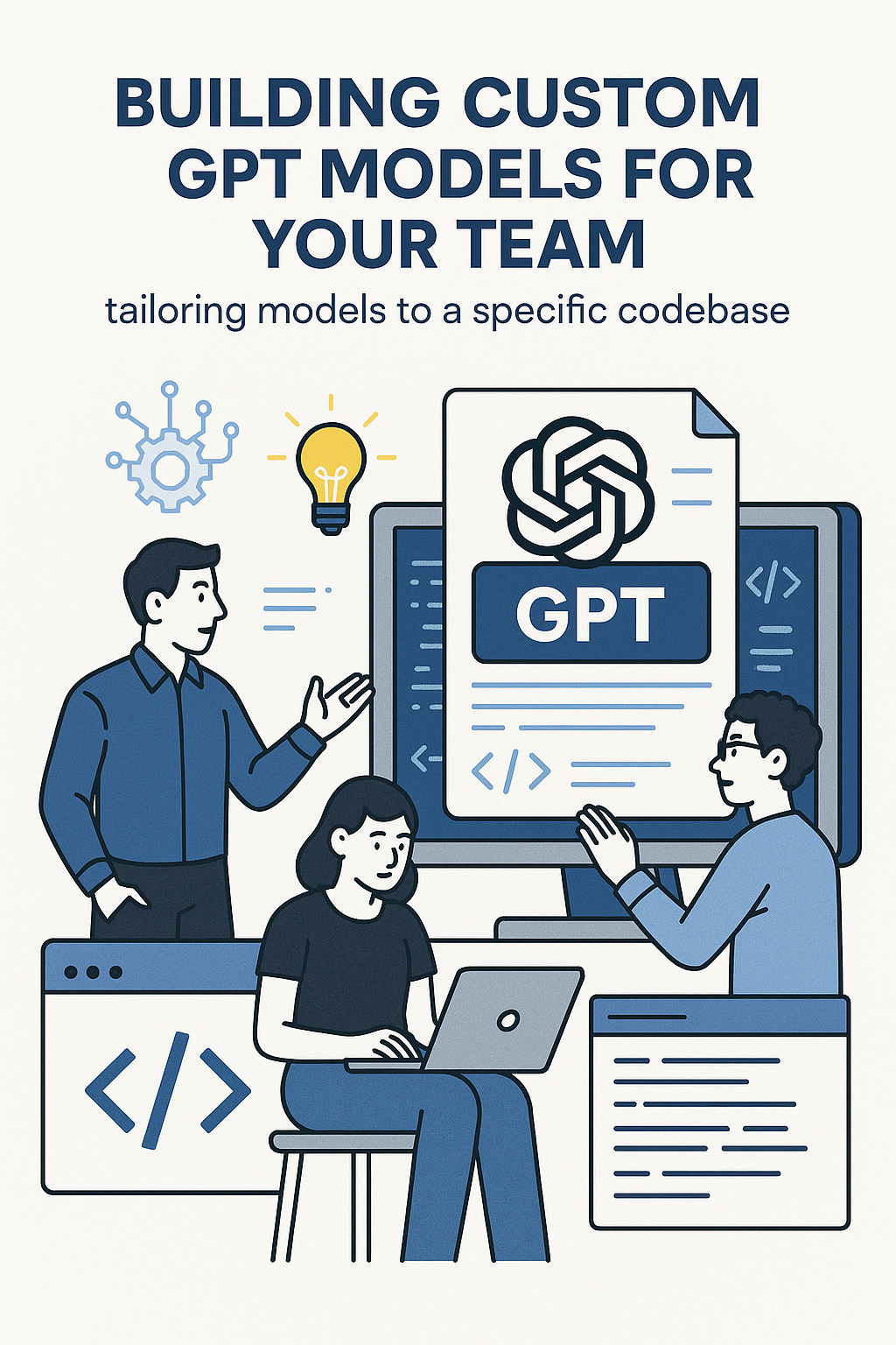 Building Custom GPT Models for Your Team tailoring models to a specific codebase.