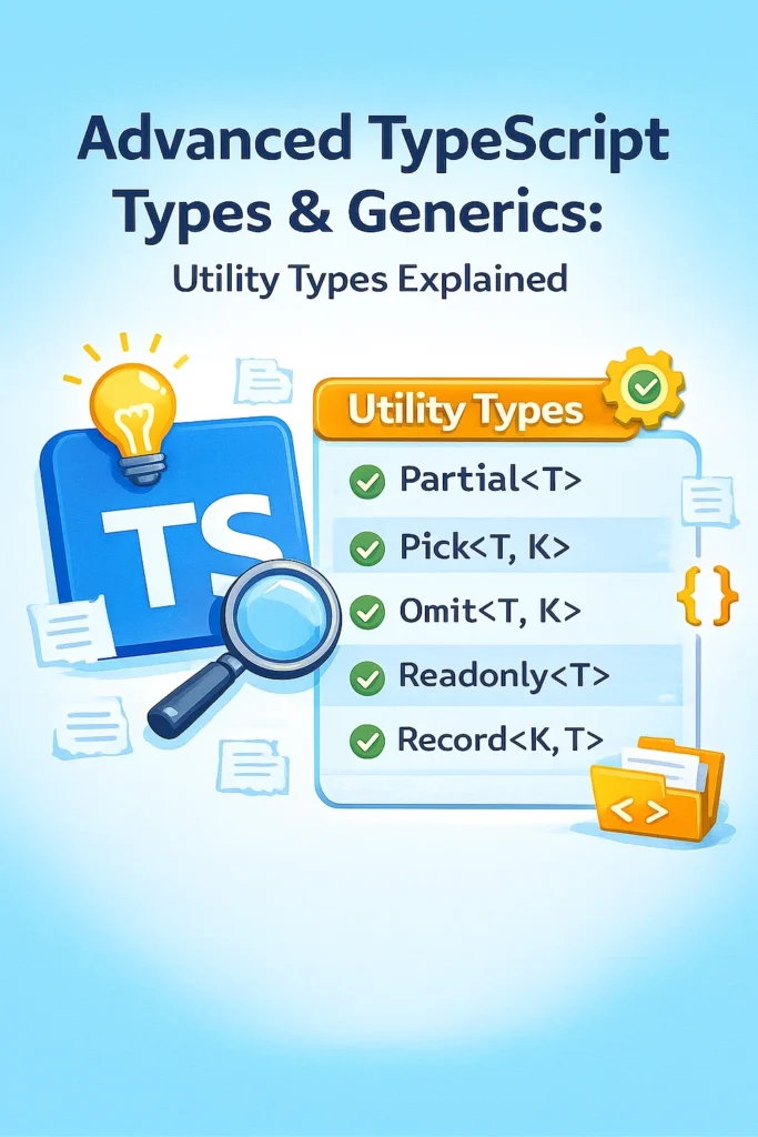 Advanced TypeScript Types Generics Utility Types Explained 683x1024
