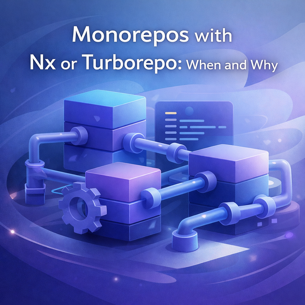 Monorepos With Nx Or TurboRepo When And Why