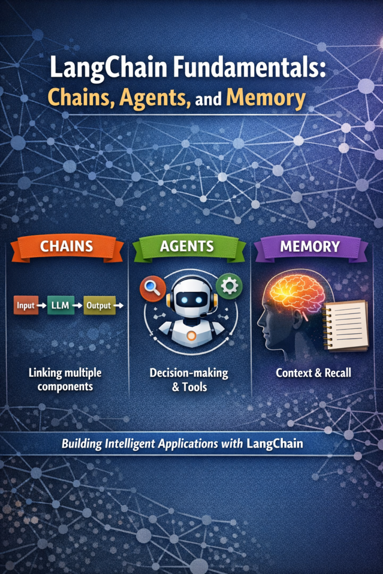 LangChain Fundamentals Chains, Agents, and Memory