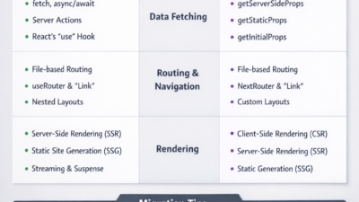 Next.js App Router vs Pages Router Migration Guide
