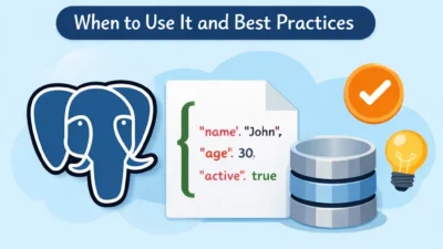 PostgreSQL JSONB: When to Use It and Best Practices