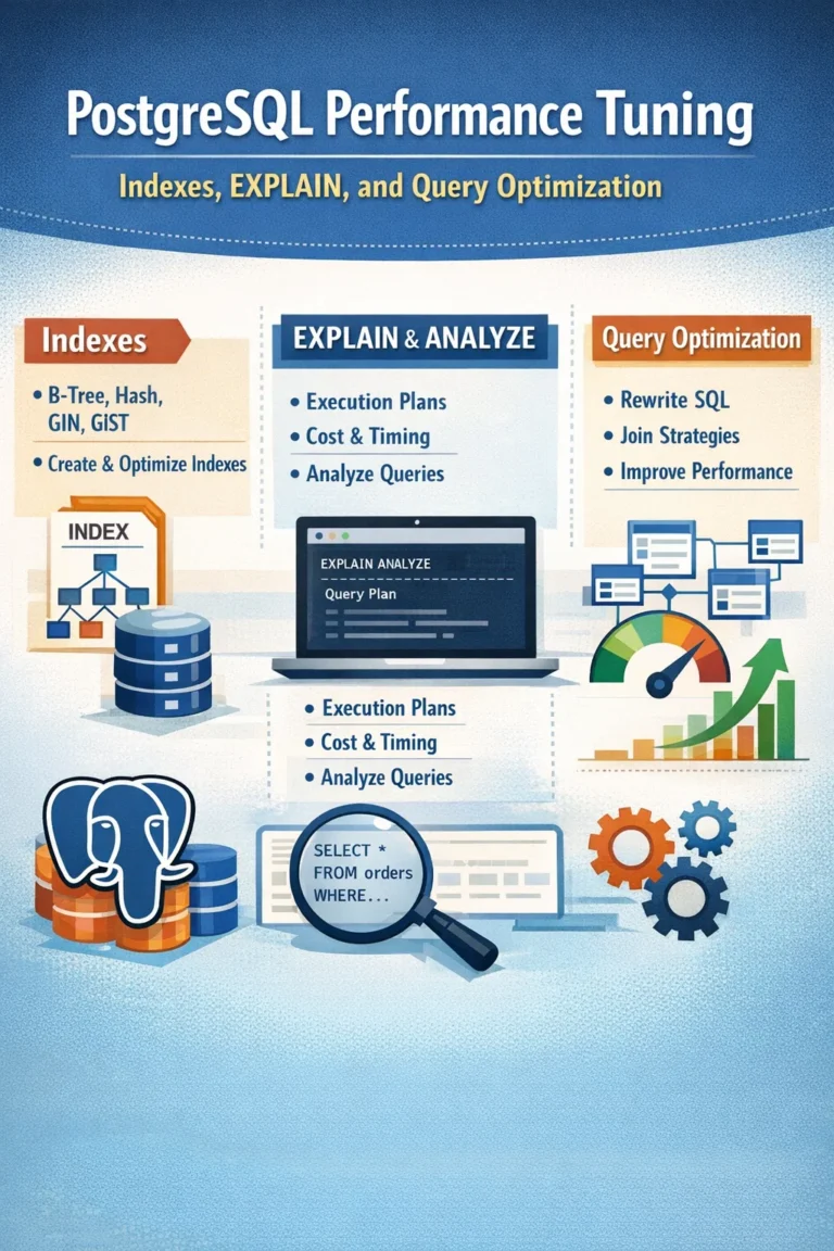PostgreSQL Performance Tuning: Indexes, EXPLAIN, and Query Optimization
