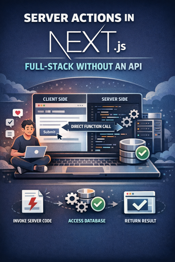 Server Actions In Next.js Full Stack Without An API 683x1024