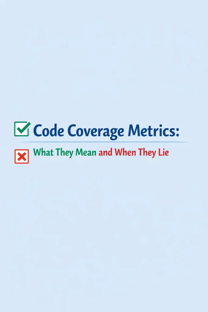 Code Coverage Metrics What They Mean And When They Lie 683x1024