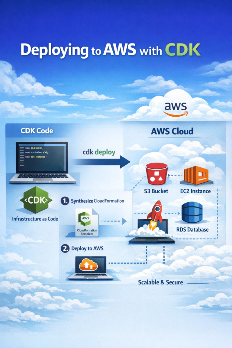 Deploying to AWS with CDK (Cloud Development Kit)