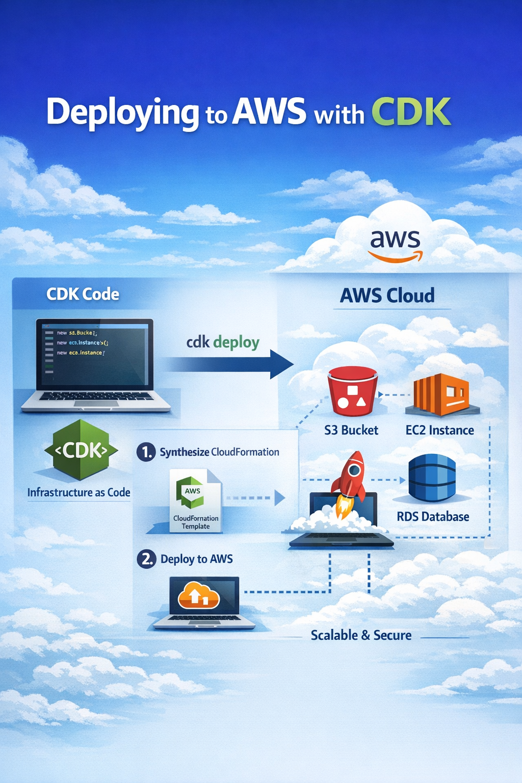 Deploying to AWS with CDK (Cloud Development Kit) - TeachMeIDEA