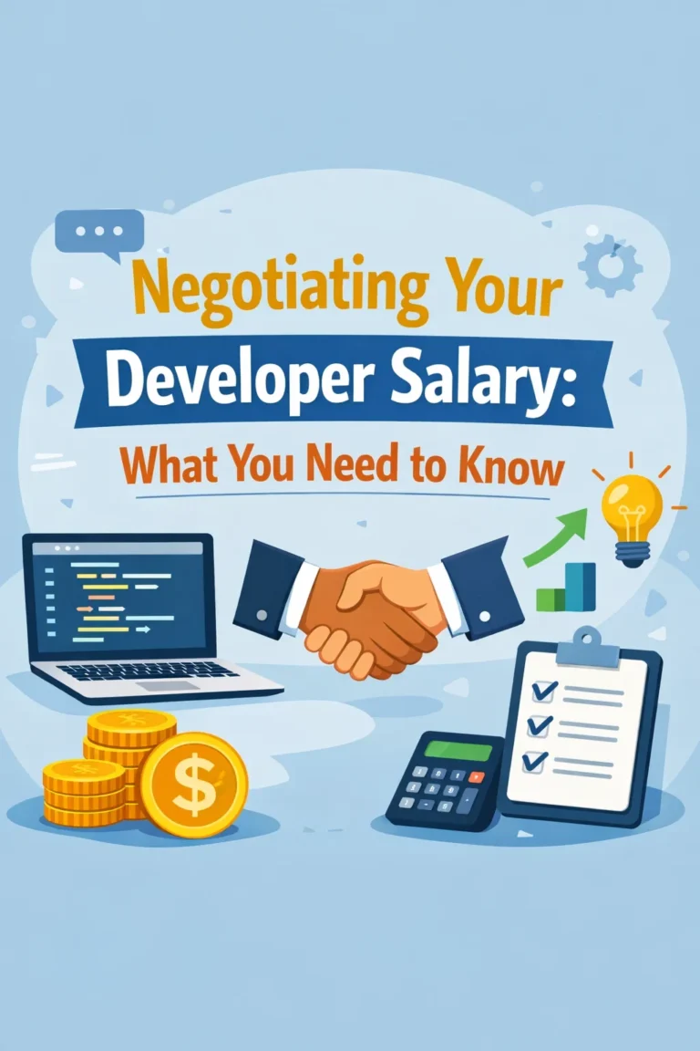 Negotiating Your Developer Salary: What You Need to Know