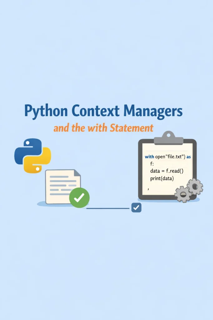 Python Context Managers And The With Statement 683x1024