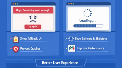 React Error Boundaries and Suspense for Better UX