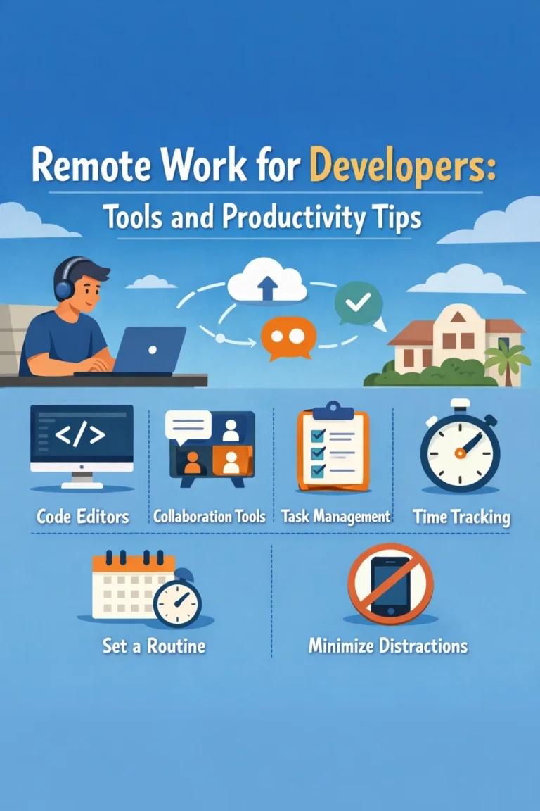 Remote Work for Developers: Tools and Productivity Tips