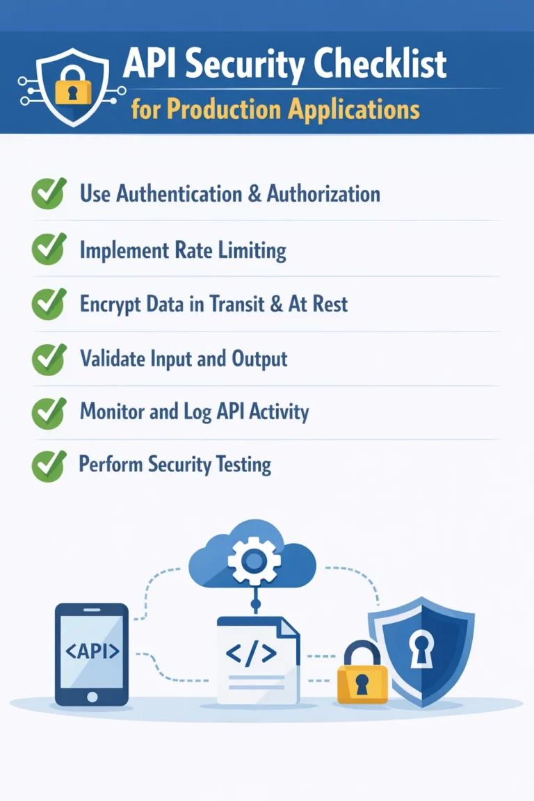 API Security Checklist for Production Applications