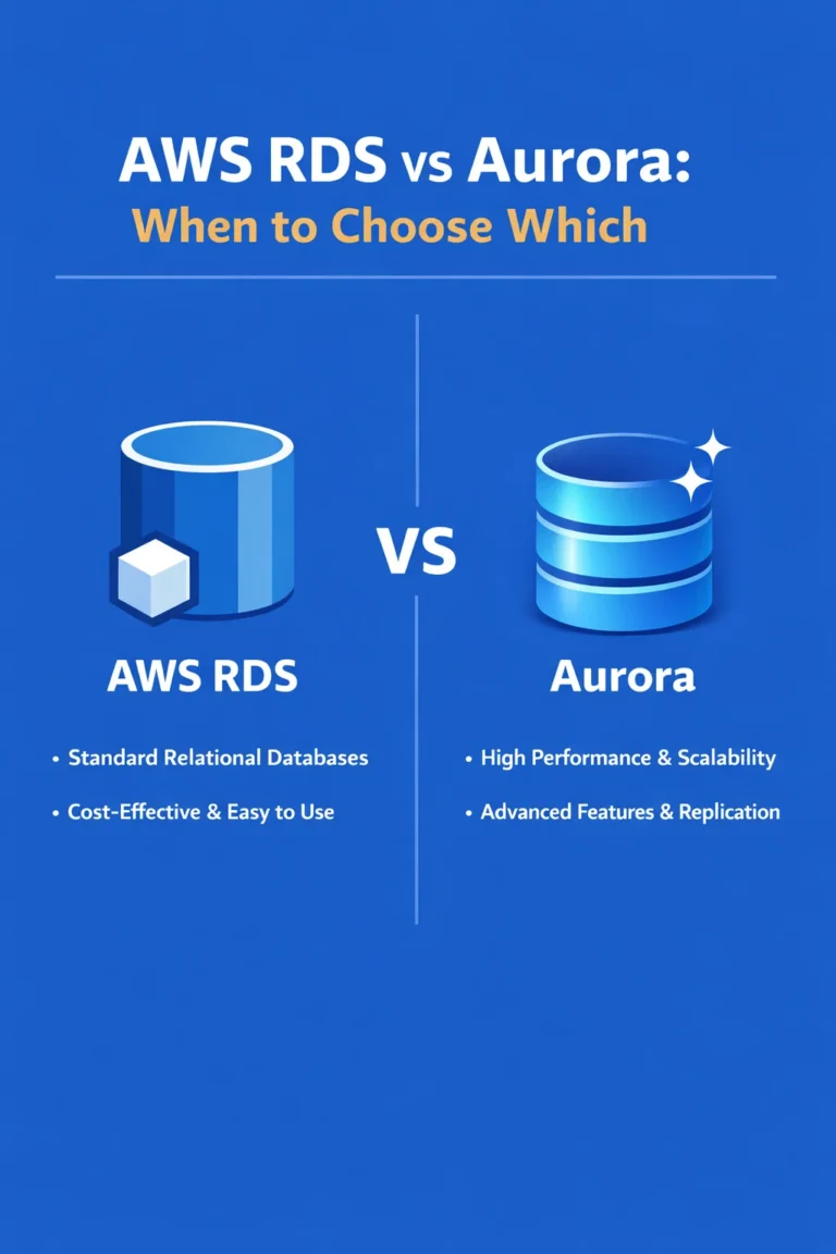 AWS RDS vs Aurora: When to Choose Which