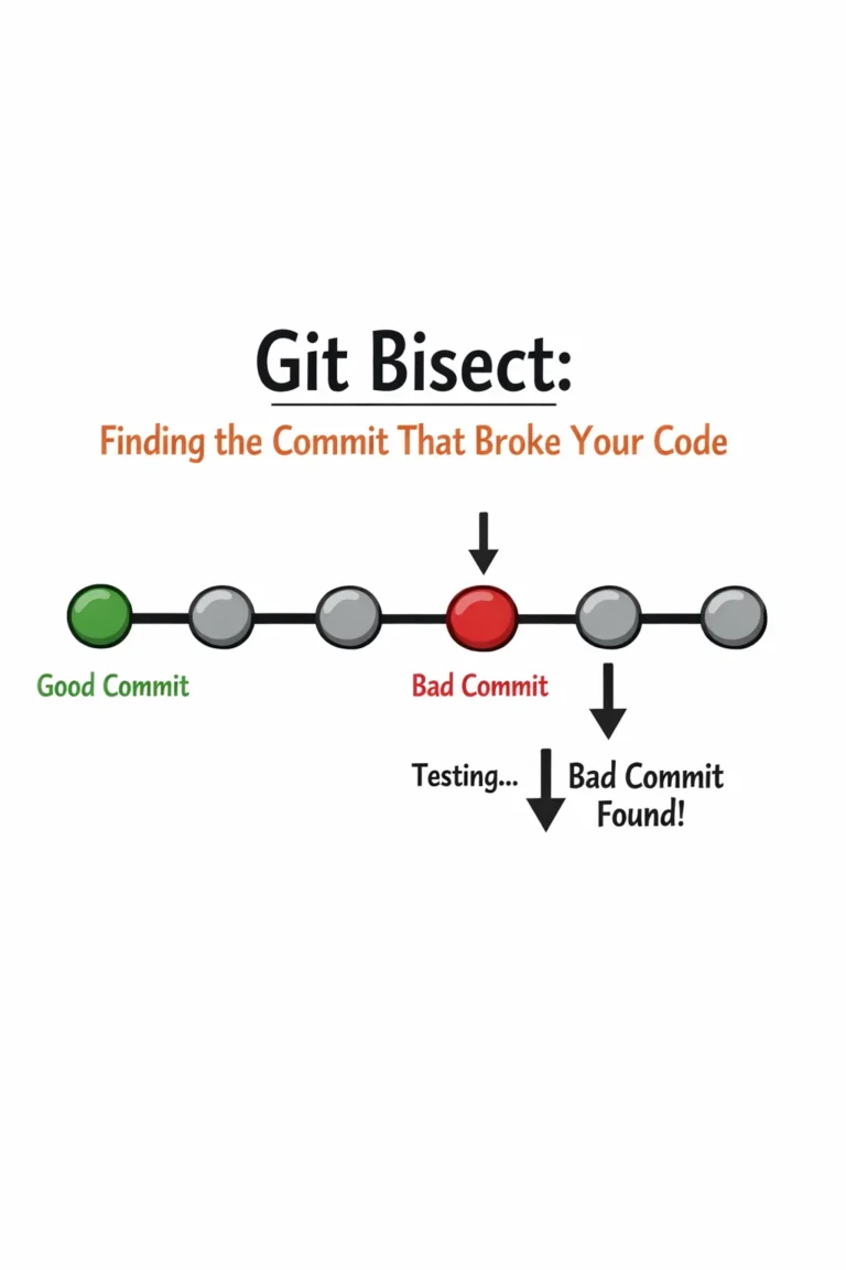 Git Bisect: Finding the Commit That Broke Your Code