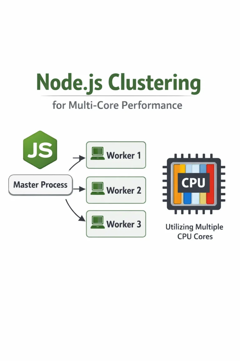 Node.js Clustering for Multi-Core Performance