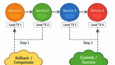 Saga Pattern for Distributed Transactions in Microservices