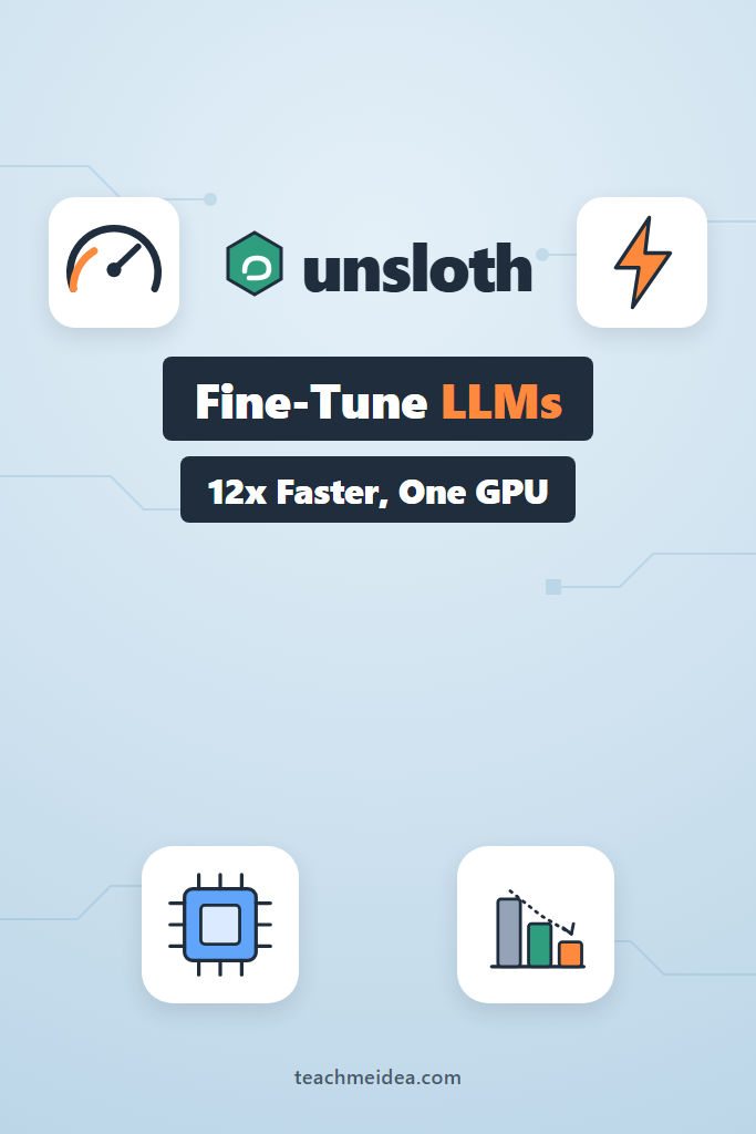 Unsloth: Fine-Tune LLMs 12x Faster on a Single GPU