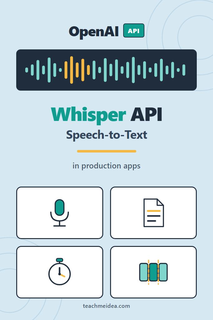 OpenAI Whisper API: Speech-to-Text in Production Apps