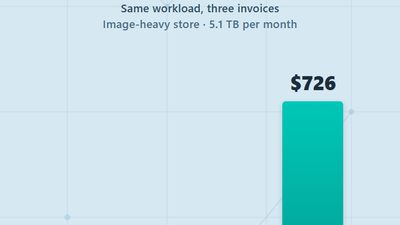 Vercel vs Netlify vs Cloudflare: Three Real Monthly Bills