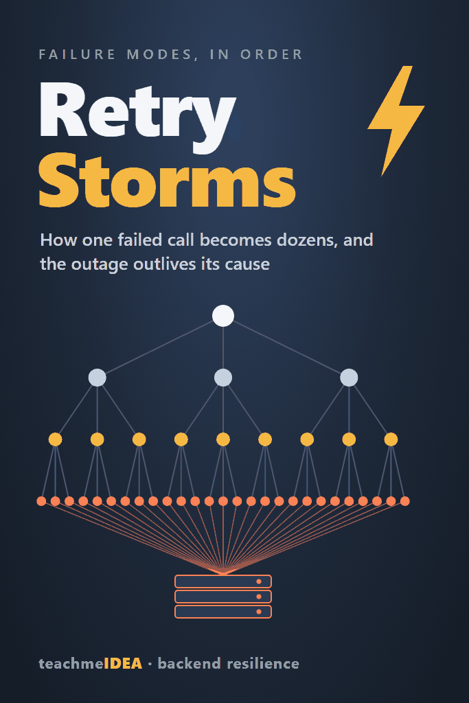 Retry Storms: How Your Retry Policy Caused the Outage